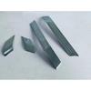 For Toyota Prado LC250 2024 2025 Car Accessories ABS Chrome Body A Pillar +C Pillar Decorated With Two-Tone Sequ