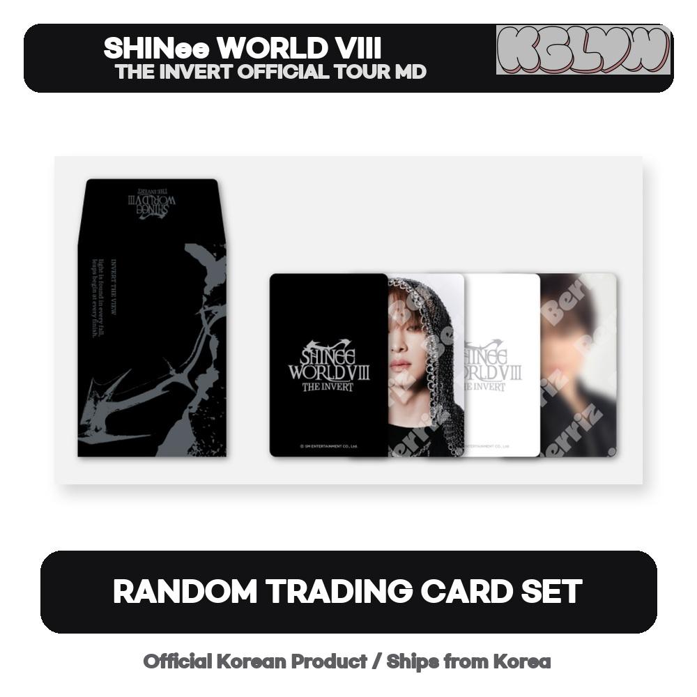 [Предзаказ] SHINee WORLD VIII THE INVERT Официальная коллекция MD тура Тип Выбрать Официальные K-POP товары RANDOM TRADING CARD SET