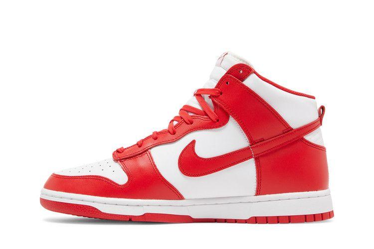Herren Sneaker Nike Dunk High Championship White Red White/University Red