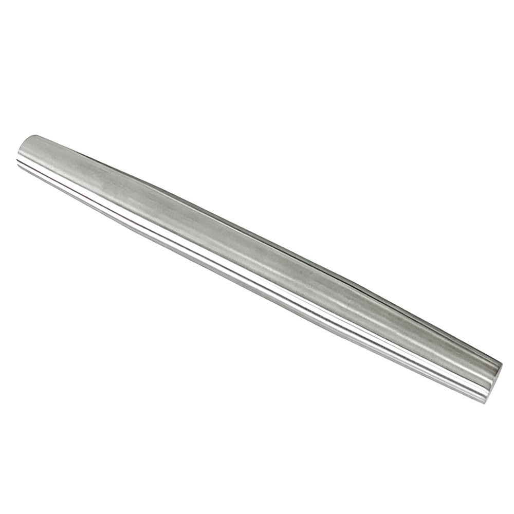 2 Pcs Matte Finish Dough Baker Roller 304 Stainless Steel Large Dough Roller Pin Pie Pastry