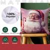 Modern Pink Christmas Pillowcase Bedroom Sofa Cushion Cover 100% Polyester Living Room Cushion Pillowcase Home Decor