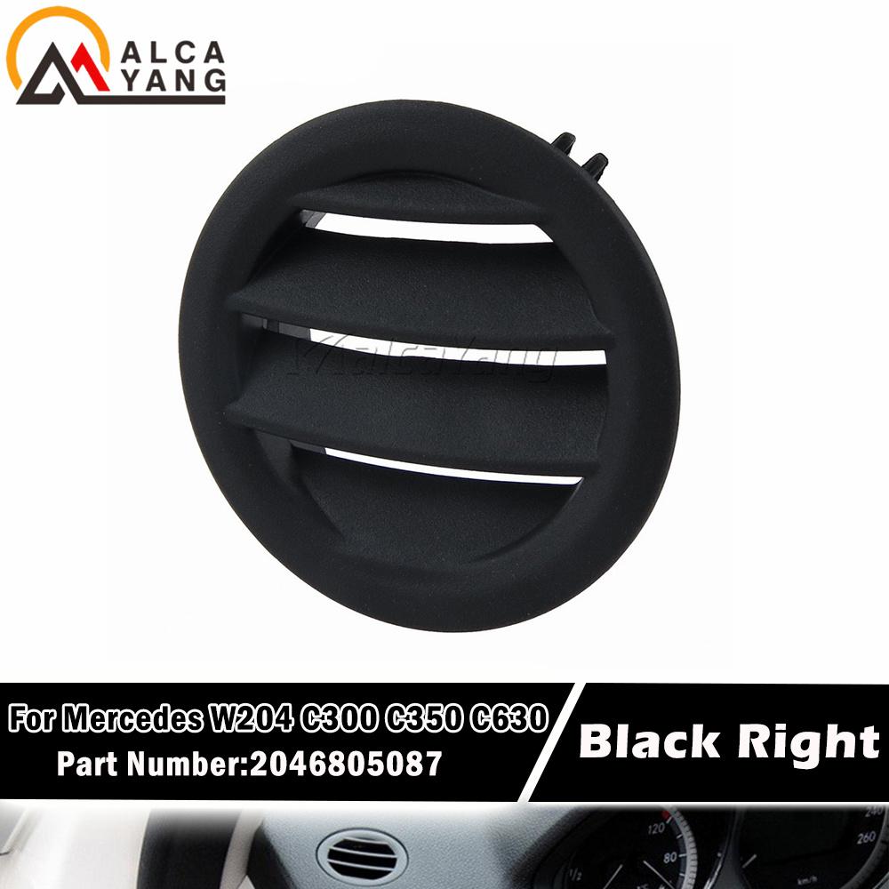 Left Right Air Ac Vent Black for Mercedes Benz W204 C Class C300 C350 C630 2008-2011