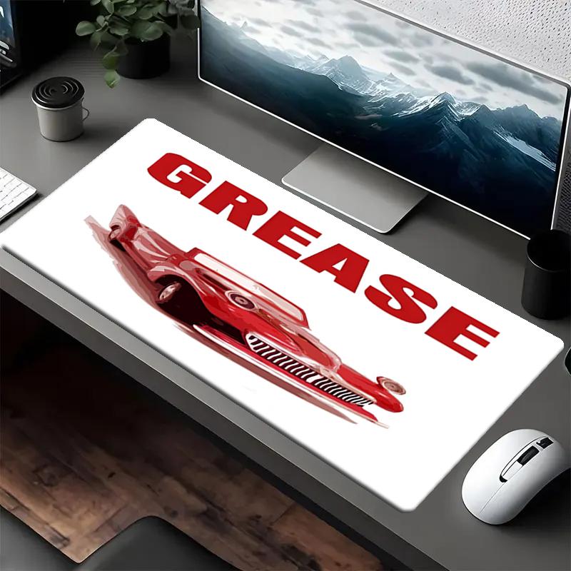 Grease Theme Mouse Pad, Non Slip Rubber Base, Multifunctional Office & Home Decor, Perfect for Workspace Personalization.