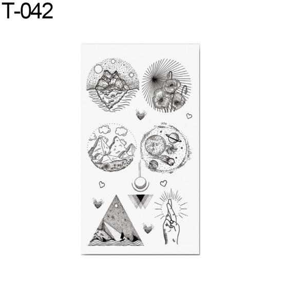 Trigram Animal Temporary Fake Tattoo Sticker Body Art Removable Decal