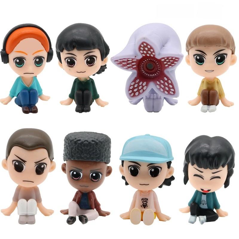 

Набор Коллекционных Фигурок Stranger Things ПВХ Игрушечные Модели Для Фанатов И Декора