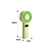 New 100-Speed Portable Handheld Fan with Digital Display, USB Charging, Ideal for Outdoor Summer Cooling, Customizable Logo Option