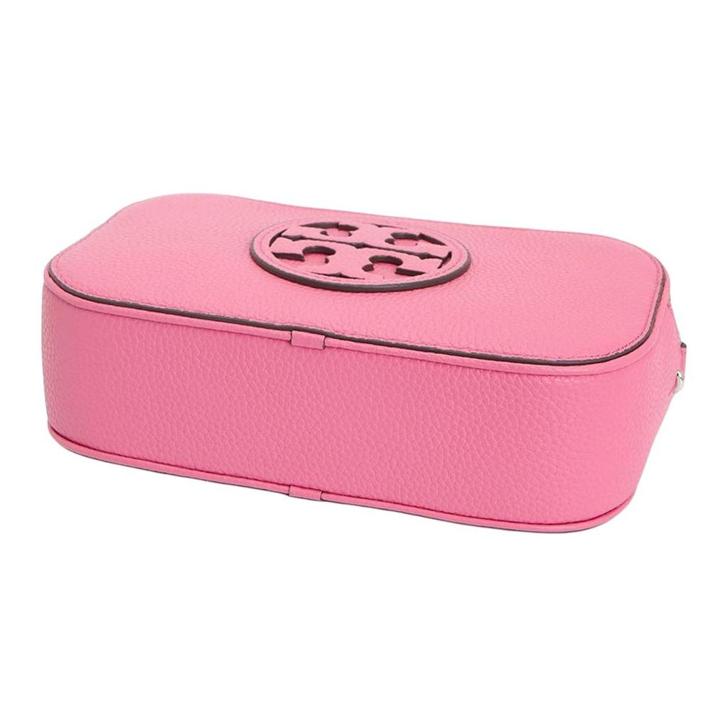 Tory Burch Miller Adjustable Detachable Shoulder Strap Leather Crossbody Mini Bag Women Bags Magenta 145667-650