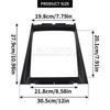 Für BMW X5 E70 X6 E71 2006-2014 Neue vordere Mittelkonsolen-Panelabdeckung Zierblende schwarz 51166956756 Autozubehör