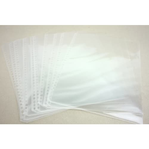 KOKUYO File Clear File Replacement Paper for NEO 2/4/30 Holes A4 Vertical 10 Sheets Pocket La-980