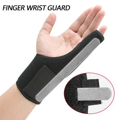Fascetta per Dito Mignolo Cinturino per Dito Mignolo Dita Piastra in Alluminio Supportato Guaina Tendinea Guanti Protettivi Mignolo Polsino