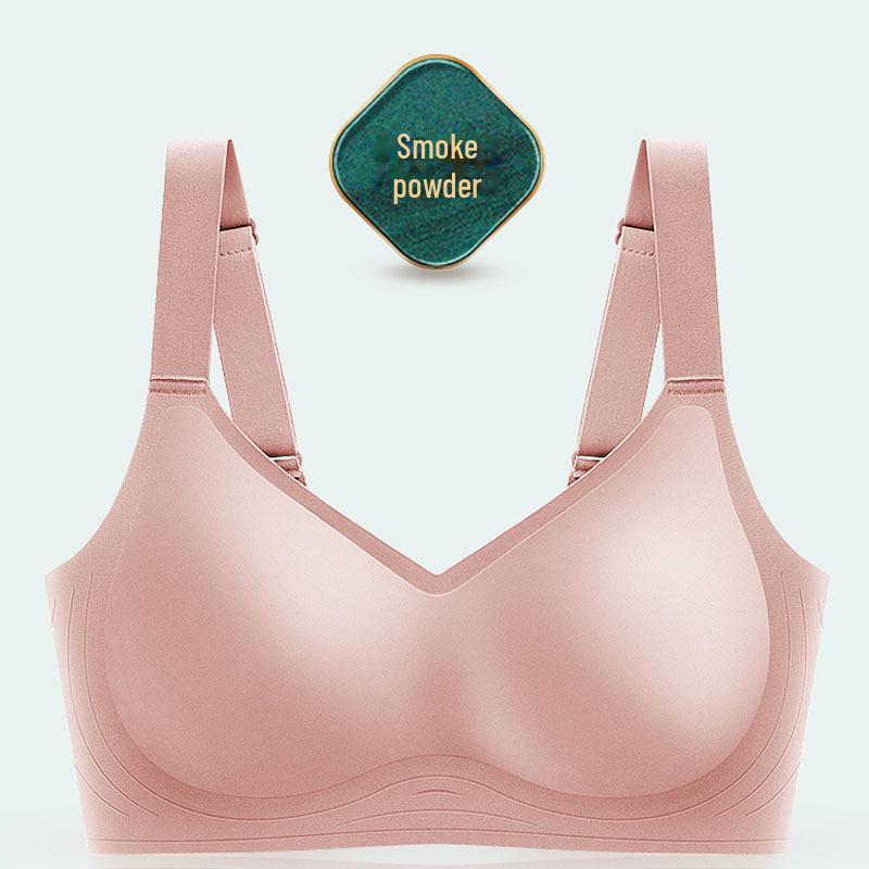 

Мягкий поддерживающий спортивный бюстгальтер для женщин: Дизайн с желеобразными полосками, защита от провисания, без стального кольца, подходит для большой и маленькой груди 3XL (90D 95B 95C)