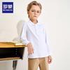 Unisex Kids' Long Sleeve School Polo Shirt