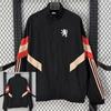 Mens Windproof Outdoor Sport Jacket Long Sleeve V-Neck Thick Lightweight Training Coat Running Hiking Football