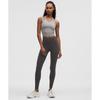 Lululemon Wunder Train High Rise Tight 28 Graphitgrau