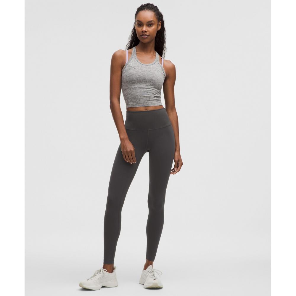 Lululemon Wunder Train High Rise Tight 28 Graphitgrau