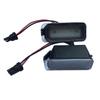1 Pair LED License Plate Lights Lamp for Fiesta Focus KUGA Replacement Rear Tail License Lamp Assembly