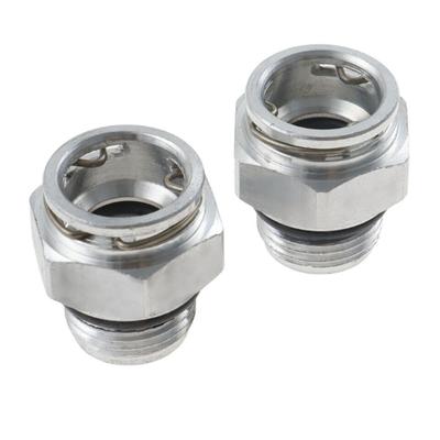 2Pcs Car Transmission Cooler Line Fittings For Dodge Chrysler Jeep Quick-Connect