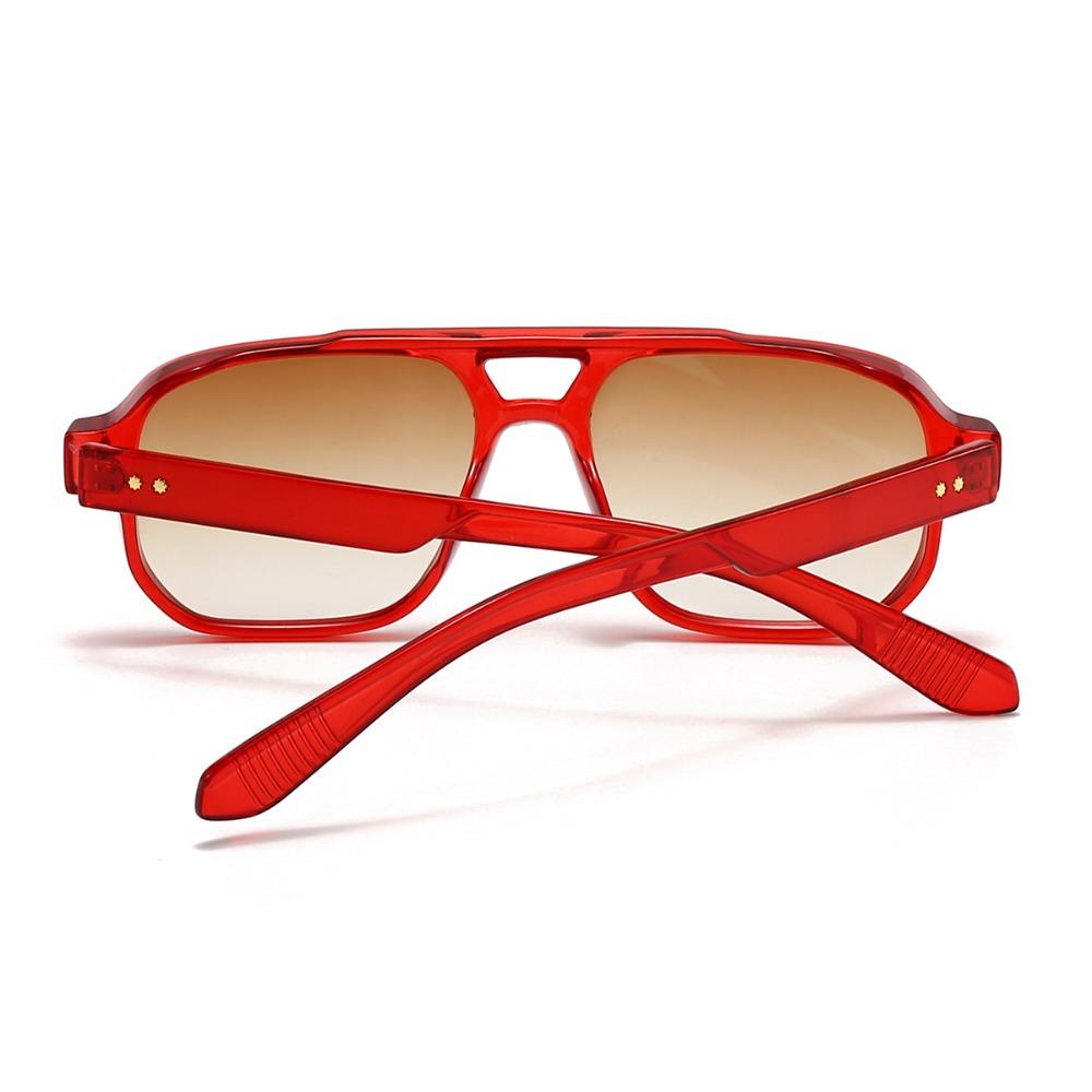Leopard Print Eyewear Unisex Polarizing Lens Sunglasses Retro Anti-UV Glasses  Women
