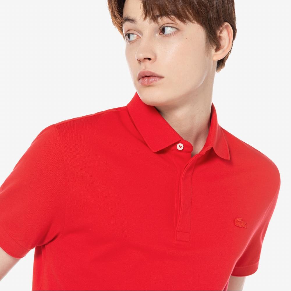 

LACOSTE Мужская футболка-поло с коротким рукавом PARIS [красный]