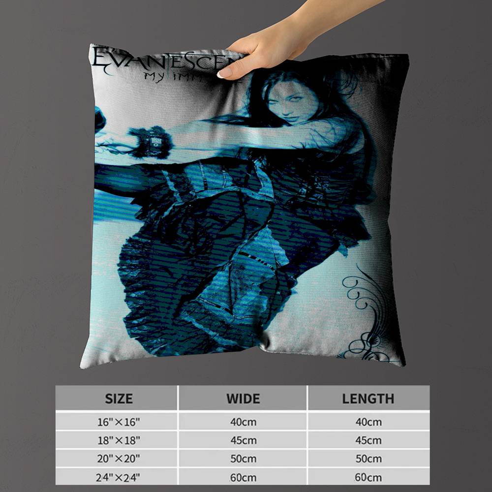 

EEvanescence Band Maple Design Cushion Cover Happy Autumn Harvest decor Holiday Decorati Pillow Cover 30x30 cm