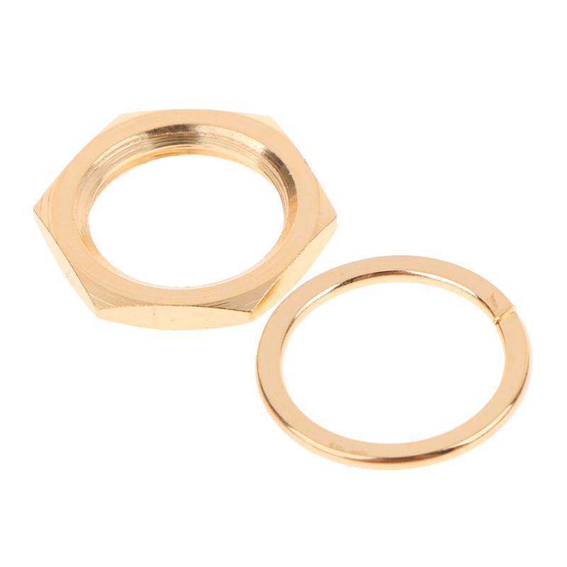 Gold-Plated 30V 10A High Current Dc Connectors 5.5X2.1Mm 5.5X2.5Mm Power Female Jack Socket Nut Panel Mount Dc Adapter Connector