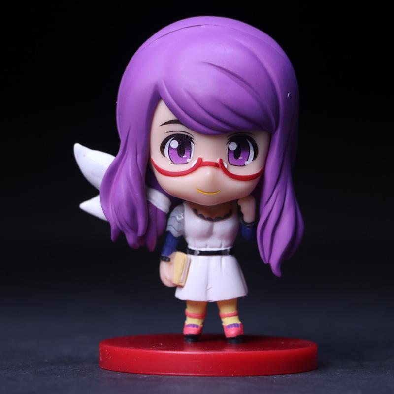 8CM Anime Ghoul Kaneki Ken Model Touka Kirishima Toy Gift Collection Shuu Tsukiyama Action Figure Gift Set Model Doll