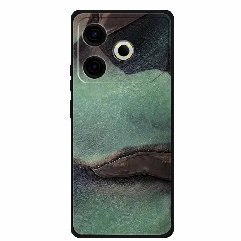 Phone Case For Tecno Pova6 Neo TPU Back Coque for Pova 6 Neo Marble Colour Soft Cover Protective Funda Luxury Silicone Shell