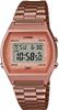 Vintage B640WCG-5DF Unisex Digital Watch Rose Gold Glitter Stainless Steel