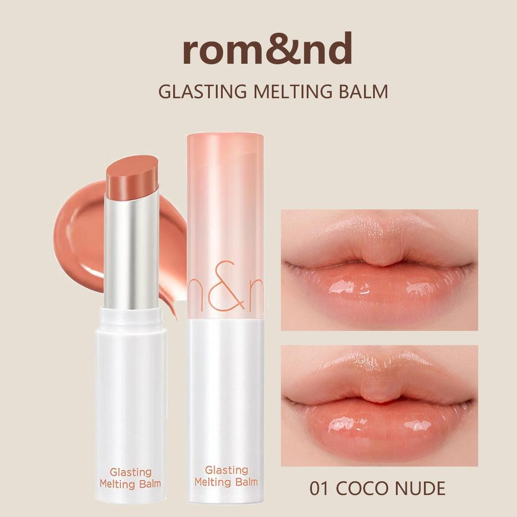 Rom&nd Romand GLASTING MELTING BALM 3.5g/0.12oz (8 Color Options)