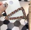 New Shiny Rhinestone Elegant Colour BB Hair Clips Women Girl Crystal Hairpin Headdress Fashion Barrettes Hair Accessories Gift