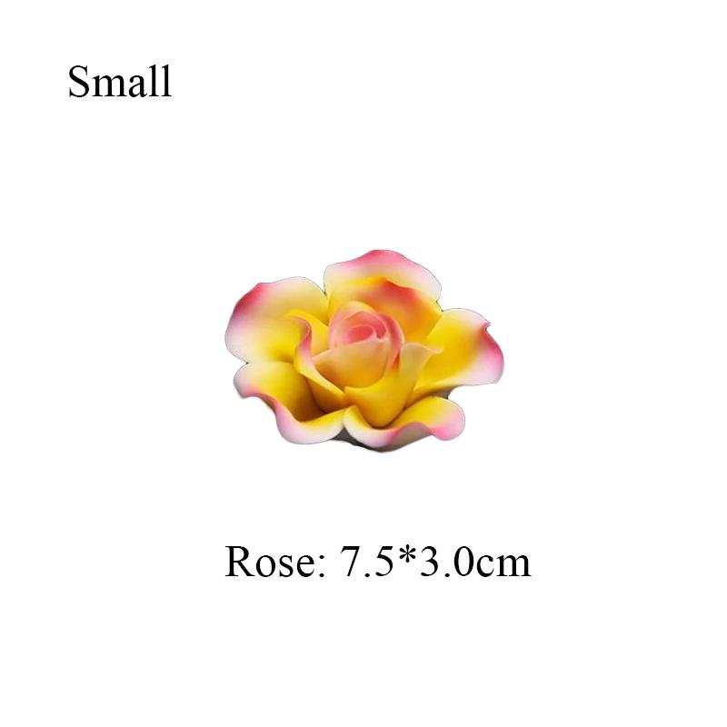 

Y Ручная работа Большая подставка для благовоний в виде цветка лотоса Многоцветная подставка для линейных благовоний Чайная комната Офис Домашнее украшение Будда Домашний декор