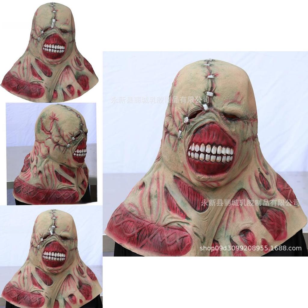 Adult Latex Halloween Mask With Horror Ghost And Zombie Look For Festive Events
