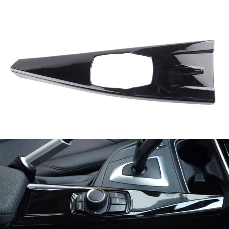 Premium ABS Center Console Sticker For F30 F34 4 F32 F36 2013-2017 Car Interior Multimedia Panel Cover Trim