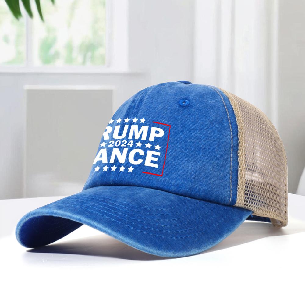 

Trump Vance 2024 Hat Adjustable Sport Snapback Cap Cotton Baseball Caps Breathable Trump Shooting Hat Unisex Gifts for Men Women