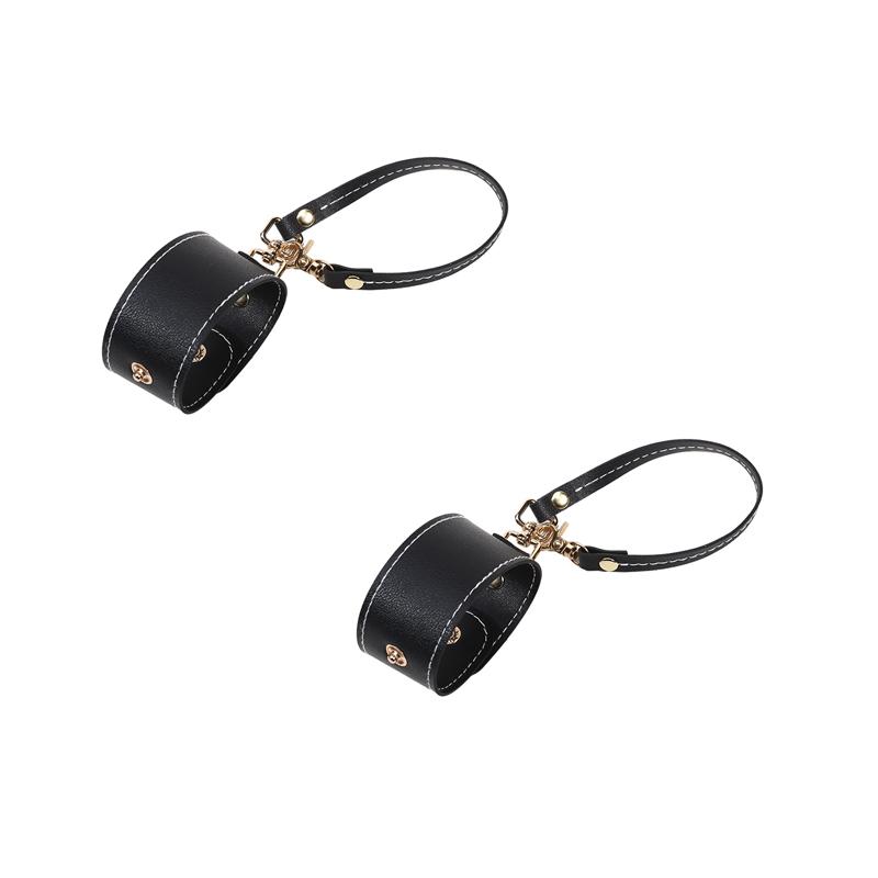 Tragbare Hüfttasche Handschuhaufbewahrung Abdeckung Damen Tasche Zubehör Schalhalter Outdoor Wischtuch Schnalle Lederclip