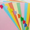 Stationery Notebook Index Tab Flags Index Label Sticker Self-adhesive Paper Tabs Book Pages Markers