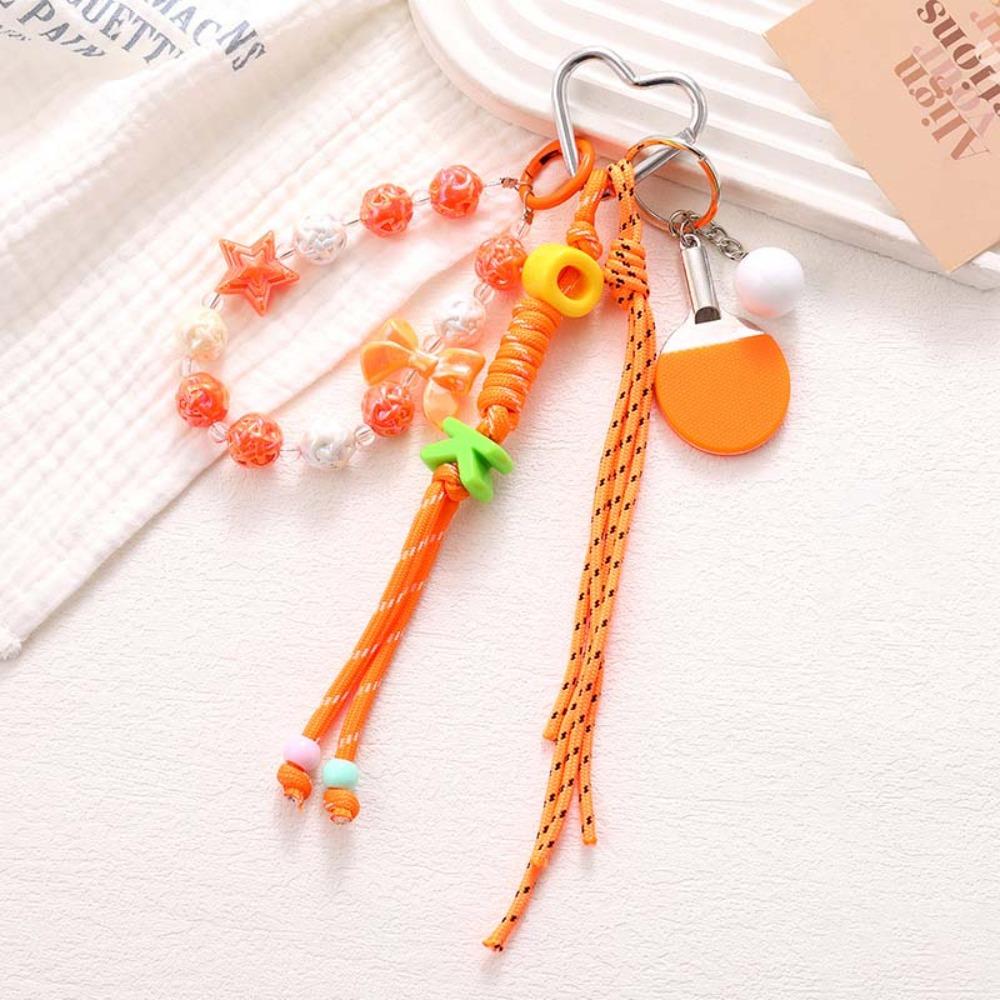 Stylish Design Baseball Braid Rope Pendant Hanging Chain Braided Bag Charm  Handbag Accessory