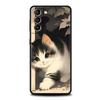 Colorful Cat Design Phone Case for Samsung Galaxy S26 S25 S24 S23 S22 S20 S21 FE Ultra S25 Edge Plus 5G Soft TPU Cover Funda Bag