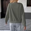 2026 Spring Valentine's Day Women's Striped Hoodie with 3D Bow Decoration