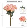 Premium Realistic Artificial Roses Bouquet for Home Decoration and Photography Props
