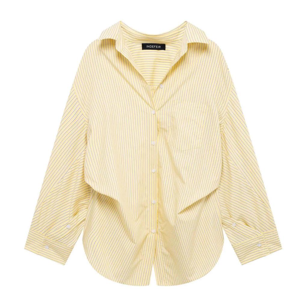 Women's Striped Bat Sleeve Shirt, Long Sleeved Top, Casual Pants