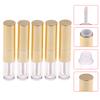 Double-ended Empty 2.5ml Clear Lip Gloss Tube Refillable Lip Balm Bottles Lipstick Containers For Travel Women Girls DIY Makeup