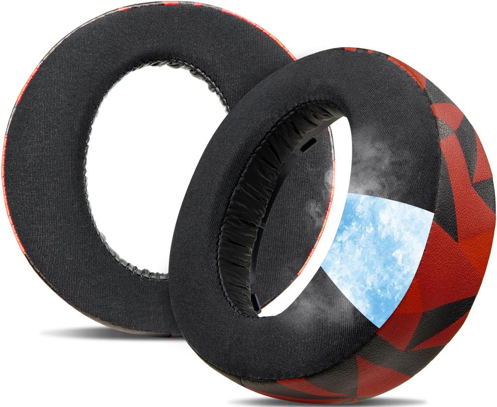 SOULWIT Cooling Gel Pads Ear Pads Ear Cushions for Sony PULSE 3D PlayStation 5 PS5 Wireless Headset Replacement Pads Cooling Ear Pads High Density