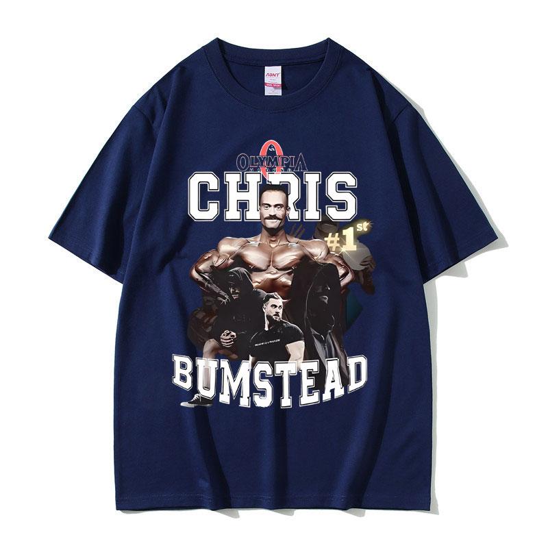 Olympia Chris Bumstead Pump Cover Funny Meme Graphic Tshirt Unisex Fitness Gym Oversized T Shirts Unisexs Women Casual Cotton Tshirt
