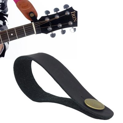 Leather Guitar Strap Holder Button Safe Lock for Acoustic Classic Bass Guitar