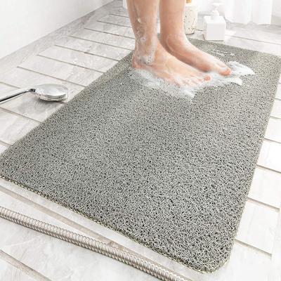 Badezimmer-Antirutschmatte, rechteckige Dusche, rutschfeste Badematte, Badezimmer, wasserdichte Bodenmatte, 40 x 60 cm, Badewannen-Trittmatte