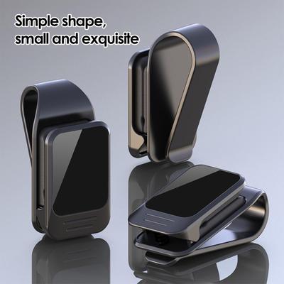 Support pour Lunettes de Soleil pour Voiture Accroche Lunettes Organisateur de Cartes de Ticket Accessoires Intérieurs pour Véhicule Homme Femme Tous