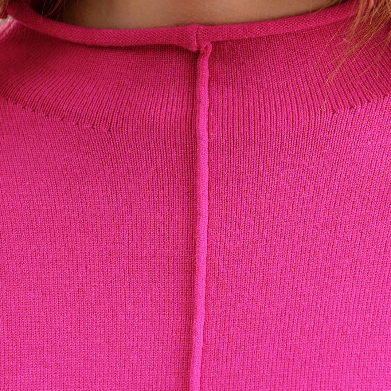 كنزة محبوكة طقمين ملابس نسائية خريف وشتاء جديد فضفاضة كاجوال بنطال واسع الساق شبكة حمراء مزاج ملابس ضيقة تناسب الكل