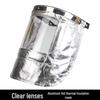 Heat-Resistant Aluminum Foil Protective Hood