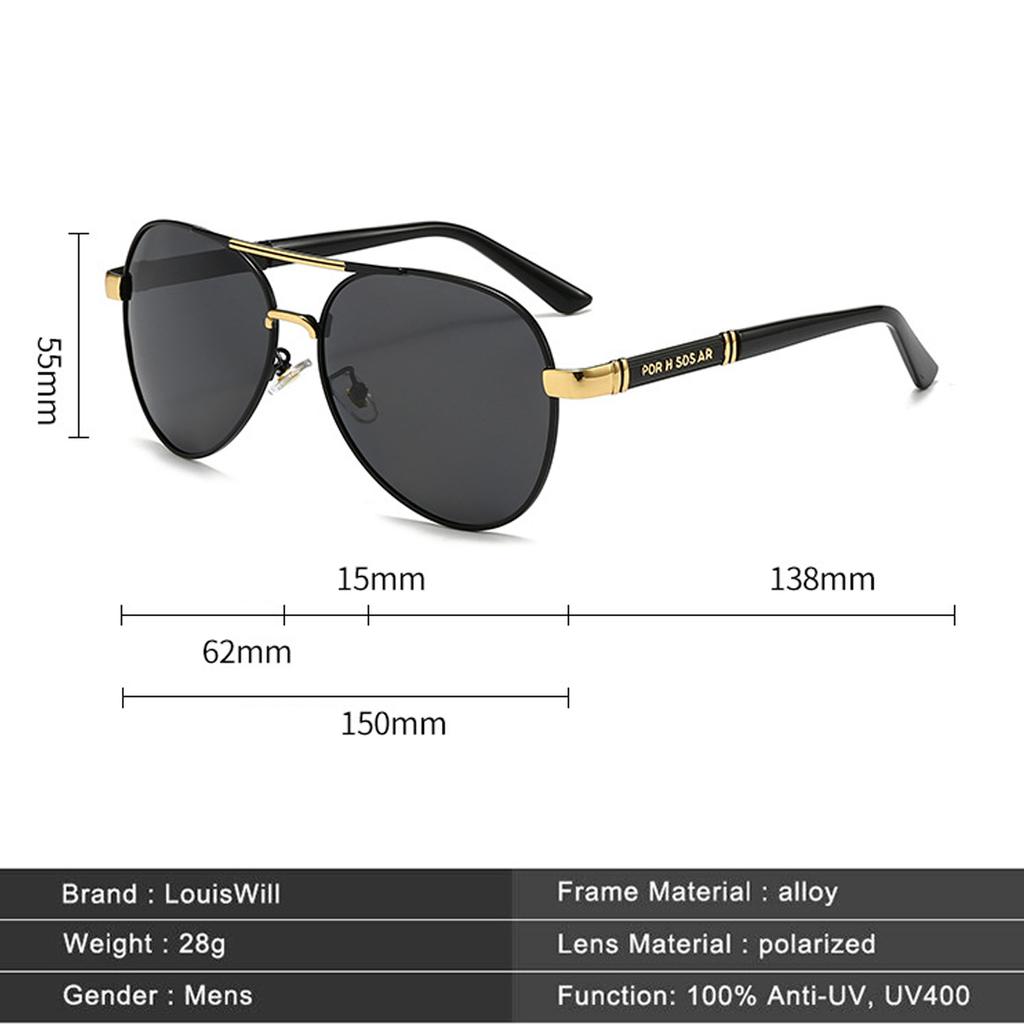Shades Oversized Sunglasses for Mens Outdoor Sun Glasses 100% UV Protection  Lightweight Eyewear
